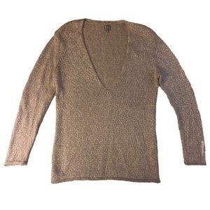 Chestnut Brown Cable Knit Cottagecore Sweater